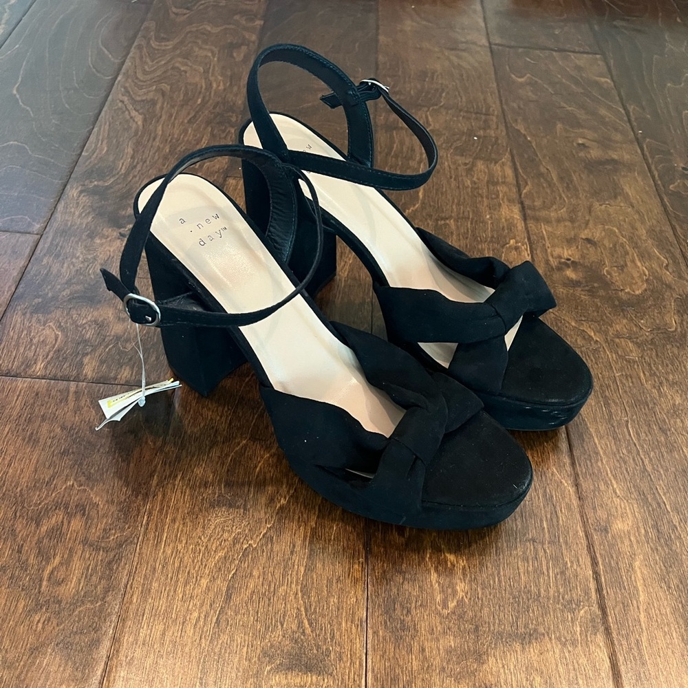 NWT A•new• day Riah Platform Heel Size 10 - Picture 6 of 9